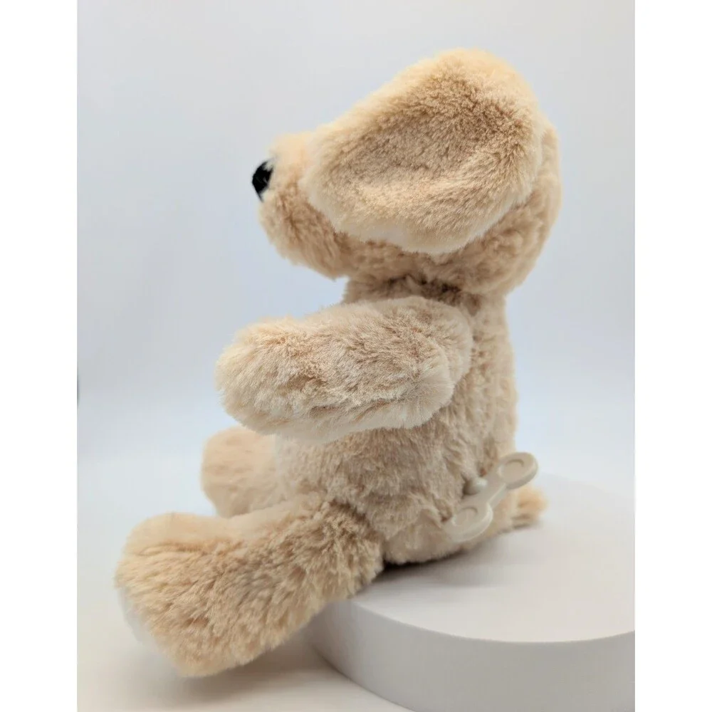 Carter's Tan Cream Puppy Dog Plush Stuffed Animal Musical Golden Retriever 10